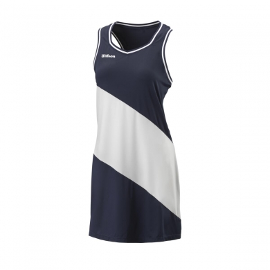 Wilson Tennis Dress Team II navy blue/white Women